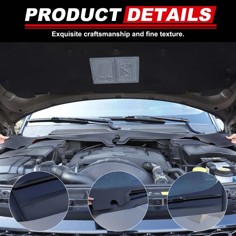 

Для Land Rover Range Rover Sport 2005-2013 лобовое стекло автомобиля с прессованной кромкой панели автомобильные аксессуары TPE 2 шт.