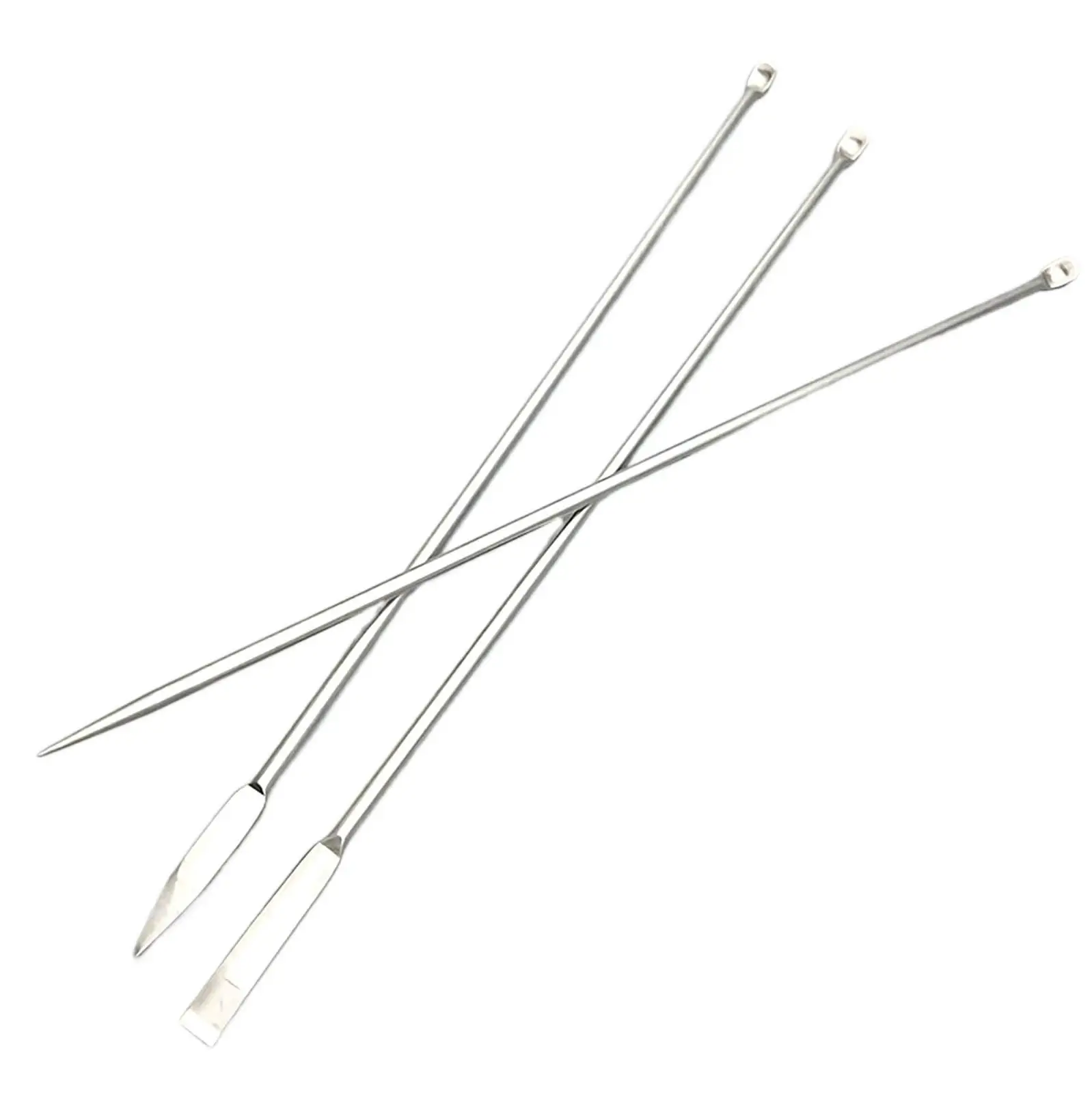 3 Pcs 22 Cm Rvs Microschaal Medicinale Lepel Experiment Apotheek Lab Gebruik