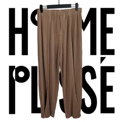 Pleats Pleated Men's Trousers 2024 Summer New Harem Trousers Pleated Casual Small Leg Trousers Hundred Harness Clothing