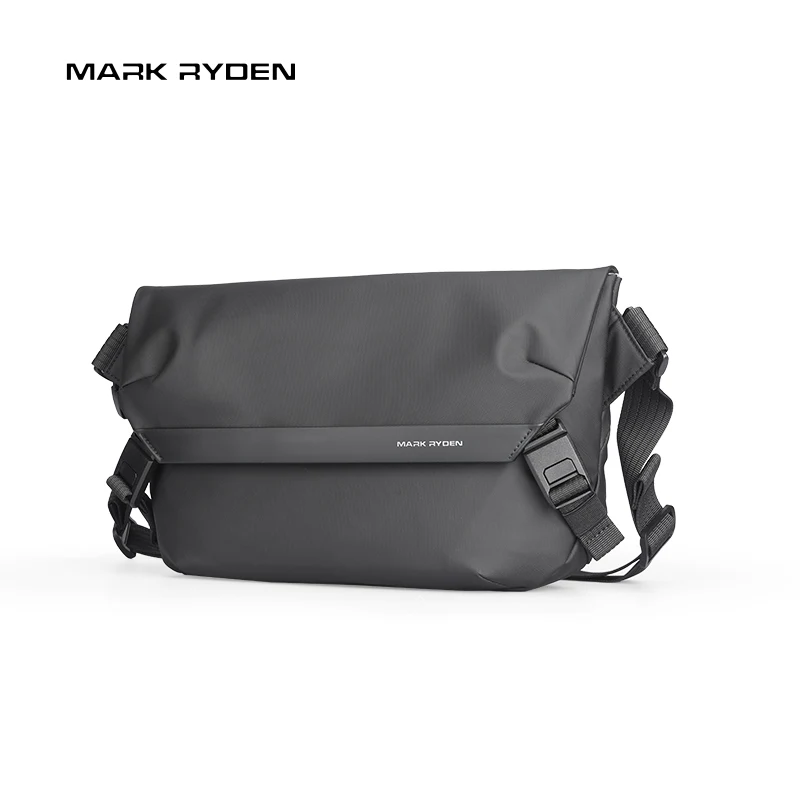 MARK RYDEN Men's Messenger Bag 900D Oxford Water Repellent Crossbody Sling Bag Fits 11‑Inch Tablet With YKK Zipper