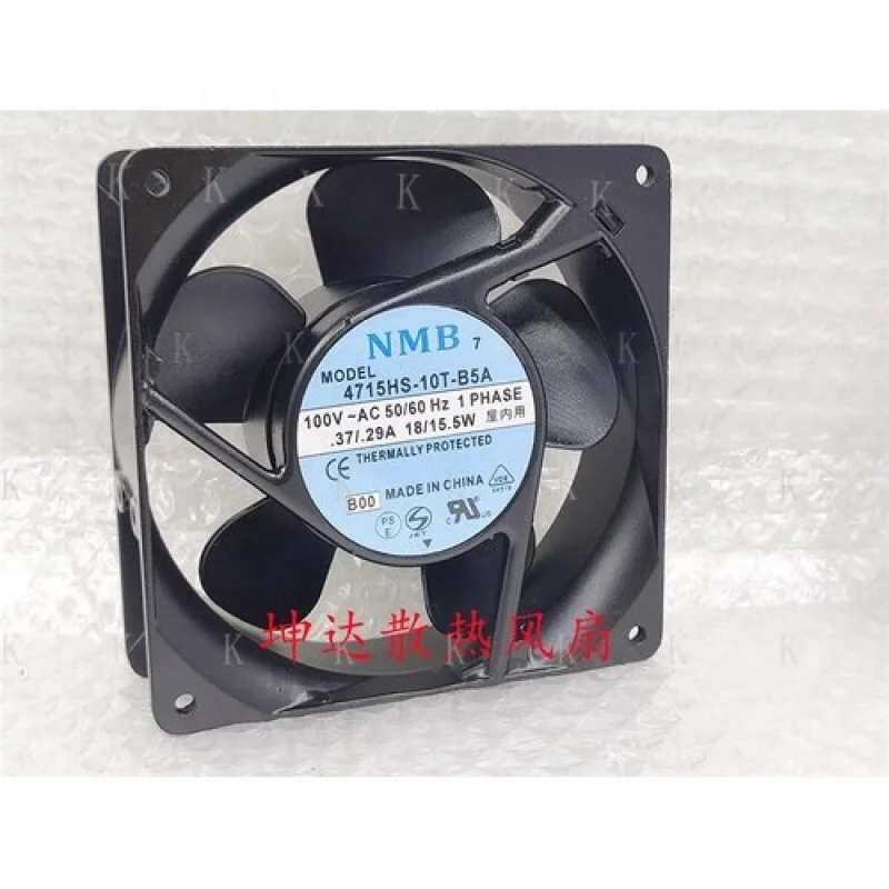 

C FOR NMB 4715MS-10T-B5A AC100V 0.37A/0.29A 18/15.5W Inverter Cooling Fan