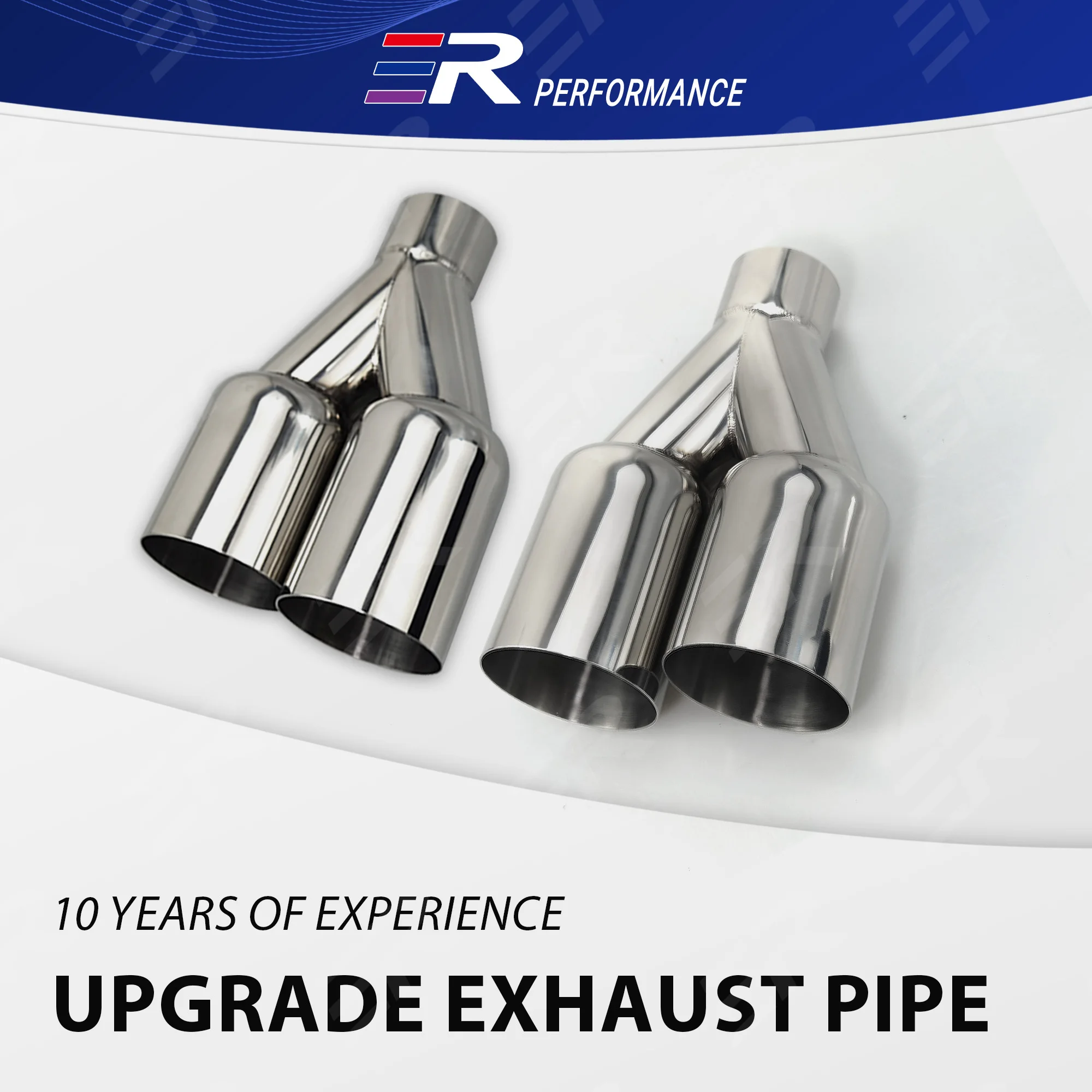

1PCS Universal Exhaust Tip 304 Stainless Steel Silver Welding Muffler Tail Pipe Modify Straight Edge car modification