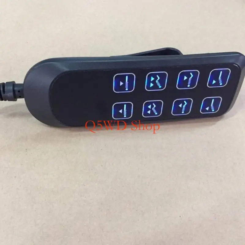 q5wd電気オペレーティングテーブルマニュアルコントローラーリフティングベッドコントローラー8ピン9コアプラグオペレーティングテーブルアクセサリ