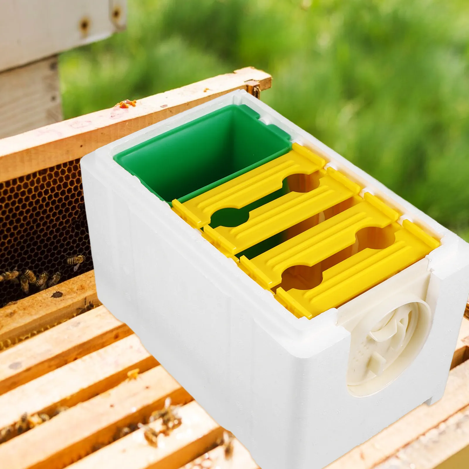 

Многосекционный улей для кормления и спаривания пчел, легко переносимый, с устойчивой конструкцией для естественного формирования сот, комплект оборудования для пчеловодства
