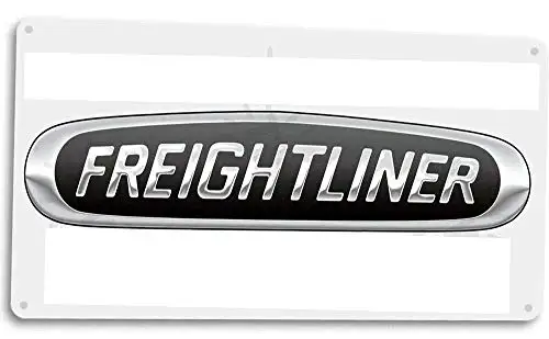 Freightliner Truck Retro Logo Semi Dealer Repair Garage Decor Metal Tin Sign 8x12 Inches