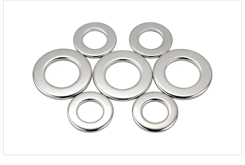 DIN125 Flache Unterlegscheiben aus Edelstahl 304 M2 M2.5 M3 M4 M5 M6 M8 M10 M12 M14 M16 M18 M20 M22 M24 M27 M30 für Schrauben – Detail 8