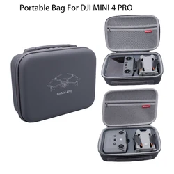 Portable PU Storage Bag For DJI Mini 4 Pro Integrated Bag Box Case for DJI Mini 4 Pro Drone Accessories