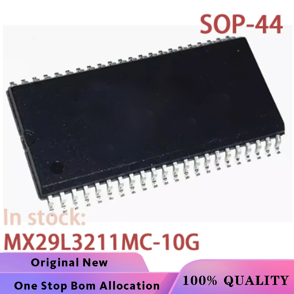 (10-20PCS)100% New MX29L3211MC-10G 29L3211MC-10G MX29L3211MC-10 29L3211MC-10 SOP-44 IC bga Chipset