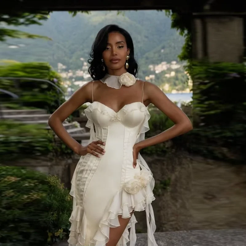 Ivory Prom Dress Bo… - image