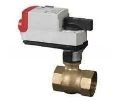 VBA216-P electric two-way ball valve CN7510 electric regulating valve actuator