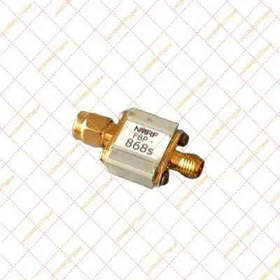868MHz RF Bandpass Filter 4MHz 1dB Bandwidth FBP-868s SAW Filter SMA Connector For Wireless Communication