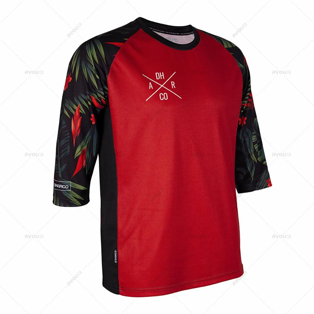 Motocross Short Sleeve Cycling Jersey, Mountain Bike, Enduro Jersey, Dirt Bike T-Shirt, BMX, DH, MTB, Trail Downhill Clothing