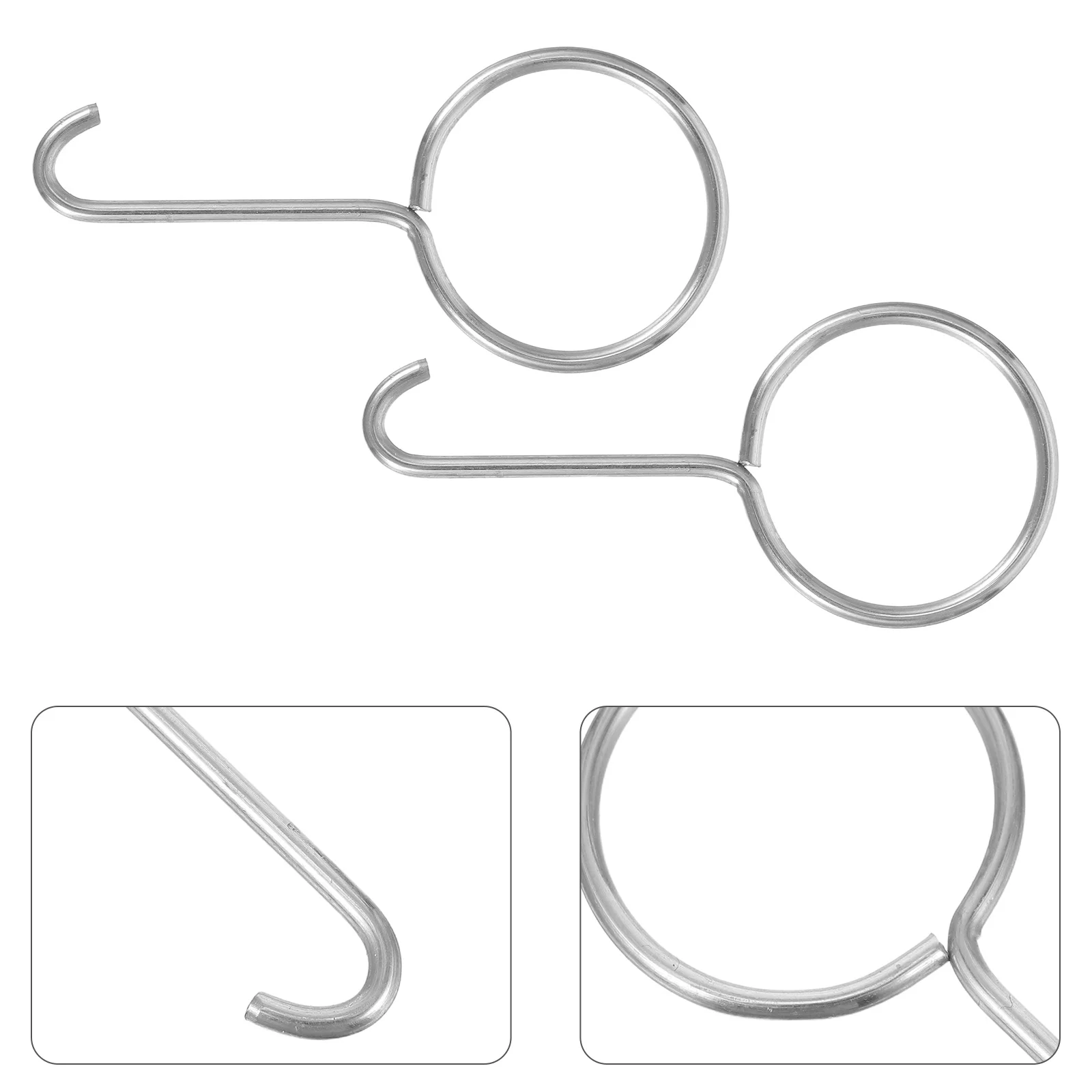 

3Pcs Bjd Metal Puller Hook Tool Oshaped Elastic Adjustment Head Removal Body Assembly Repair Accessories Repair Hook