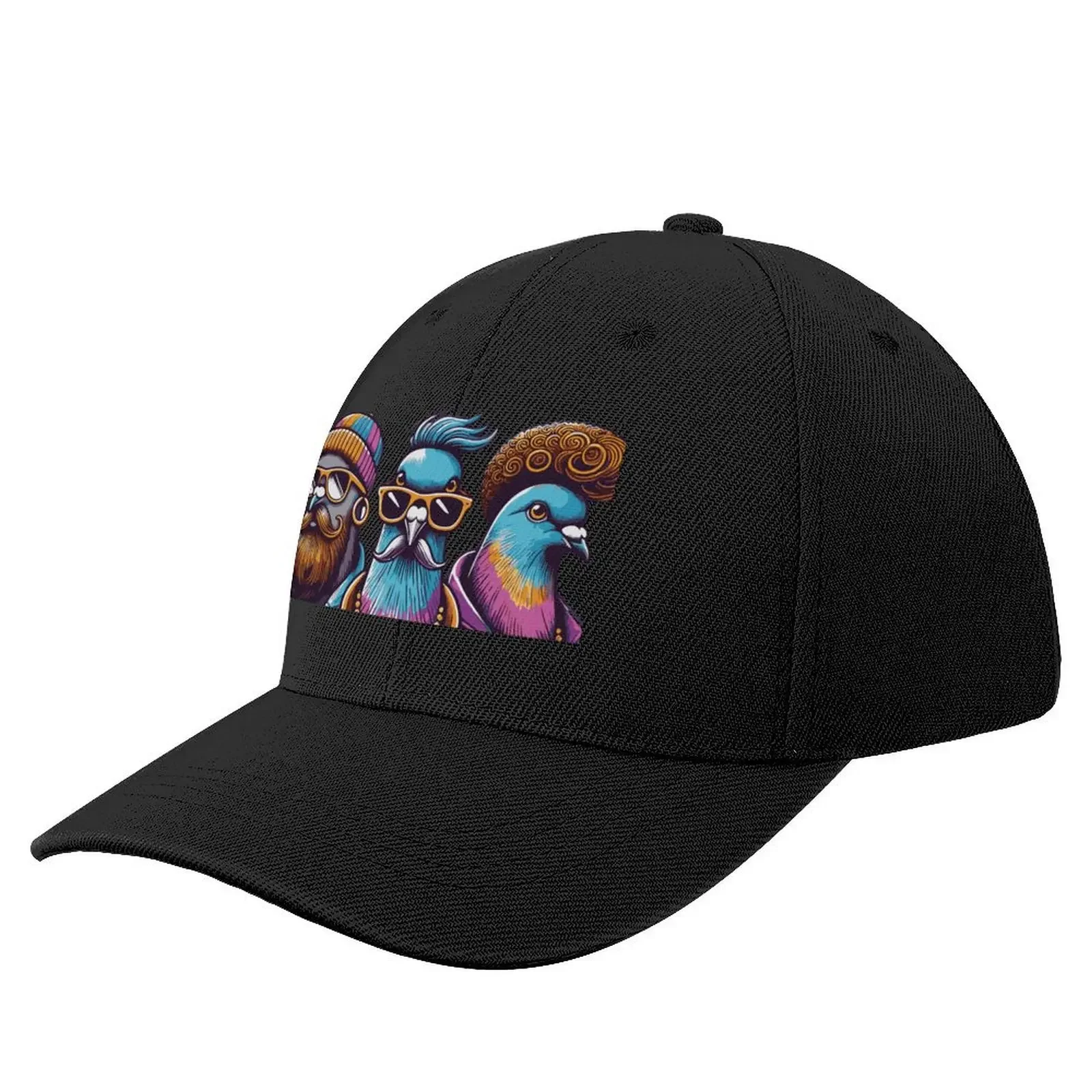 Proper Pigeons - hipster trio Baseball Cap foam party Hat Dropshipping Elegant Women's Hats Men's