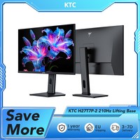 (H27T22 Upgraded Version) KTC H27T7P-2 Gaming Monitor 27“ 2560x1440 QHD 210Hz Lifting Base Fast IPS Gaming Panel & 2K Resolutio