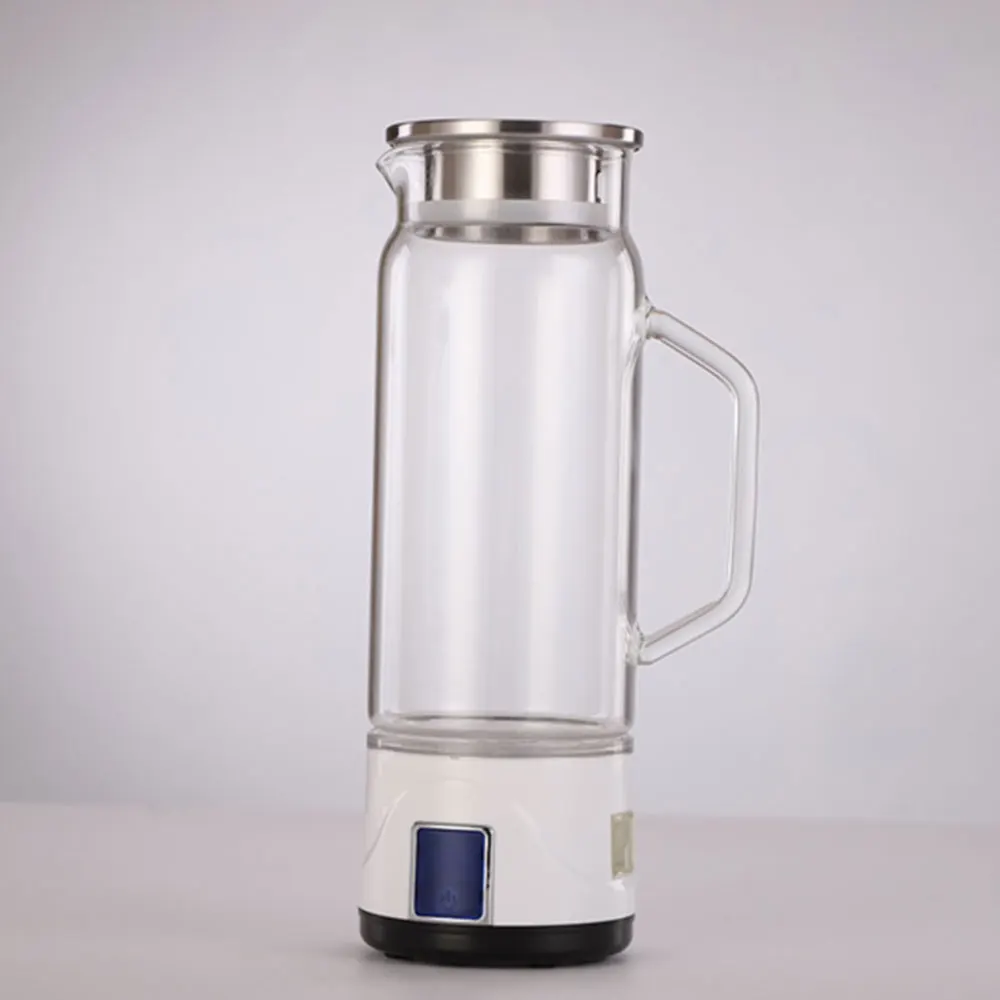 1L Mini generatore di idrogeno ricaricabile tazza filtro per acqua portatile ionizzatore per bottiglia d'acqua ricca di idrogeno bollitore puro H2