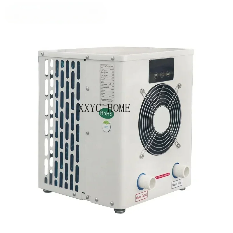 

WarmHouse Wholesale Metal Swimming Pool Heat Pump 60Hz 50Hz R32 R410A Mini Small Pool Heater