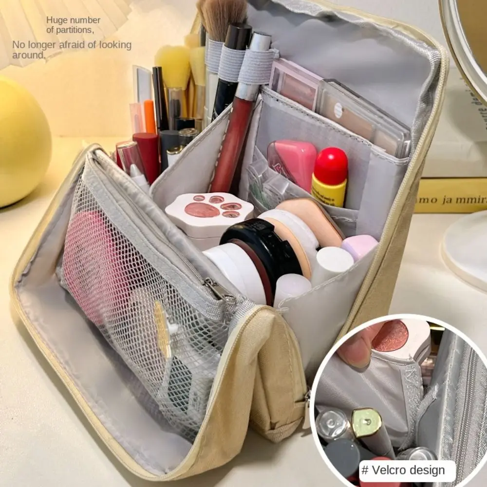 Extra Large Capacity Pencil Case Multi-Compartment Portable Des Pen Bag Multi-layer Multi-functional Storage Bag School Supplies