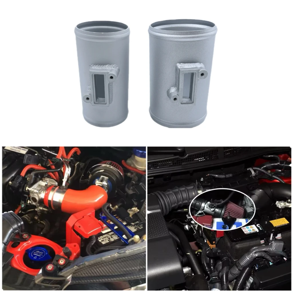 76mm /63mm Air Flow Sensor Adapter Intake Meter Mount Base Air Flow Adapter for Nissan For Honda For Ford 3inch /2.5inch MAF
