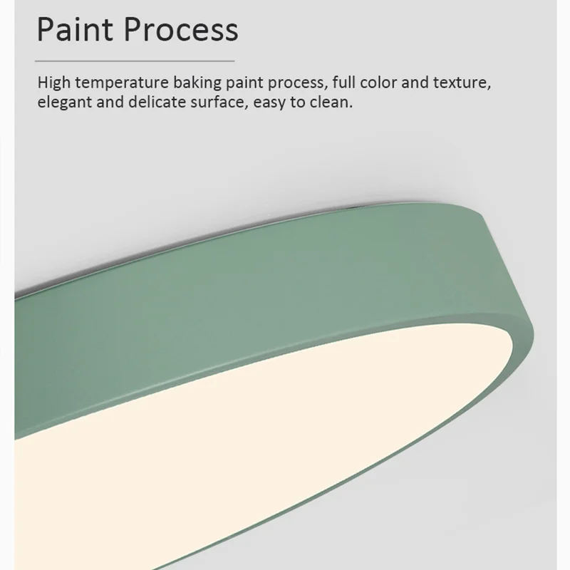 Radar Smart Induction Ceiling Light Simple Round Macaron LED Ceiling Lamp For Living Room Dining Stairs Balcony Porch Decoration