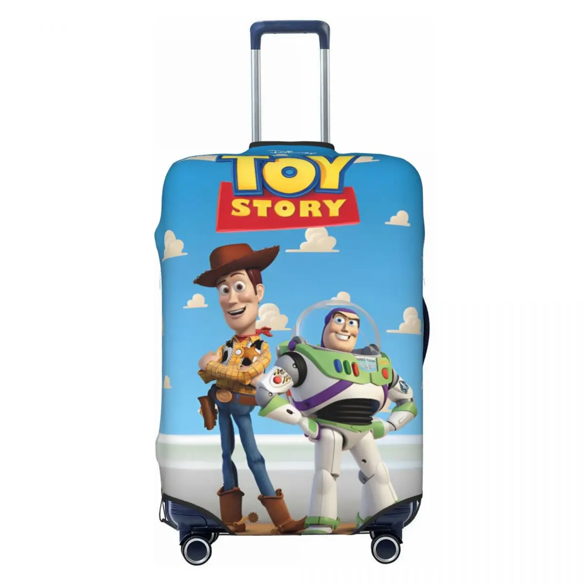 

Custom Toy Story Luggage Cover Elastic Woody Buzz Lightyear Travel Suitcase Protective Covers Suit For 18-32 inch