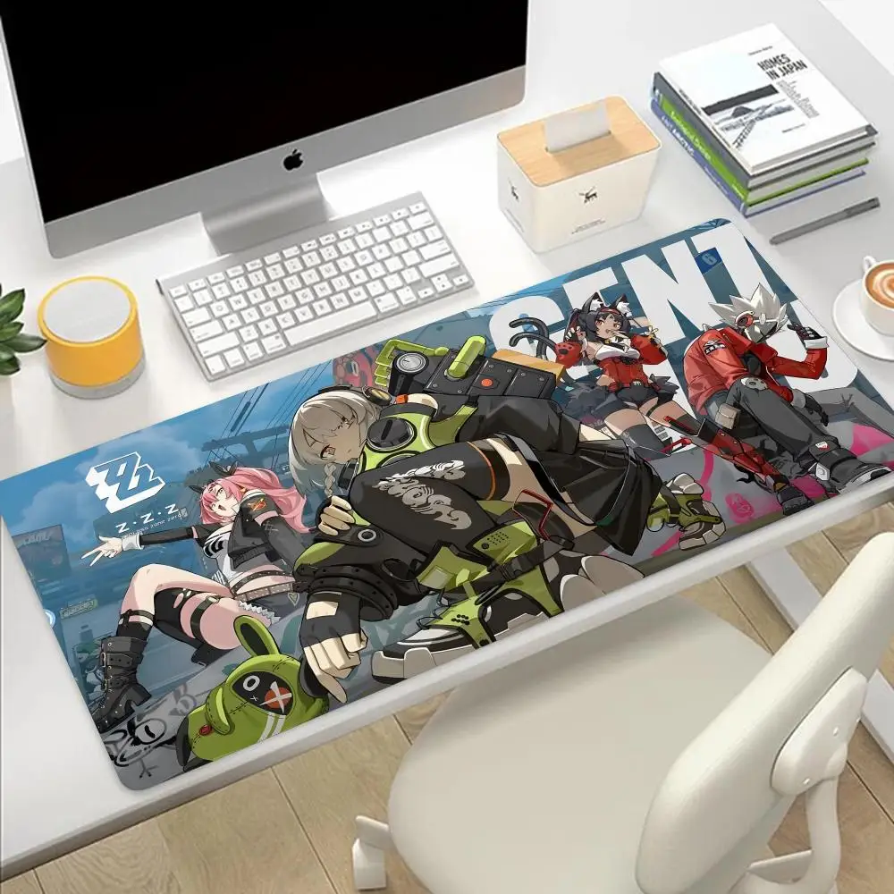Zenless Zone Zero JaneBilly Mouse Office Pad Large Game Desk Pads XXL Keyboard Computer Gaming Rug Mats Desktop Table Laptop Big