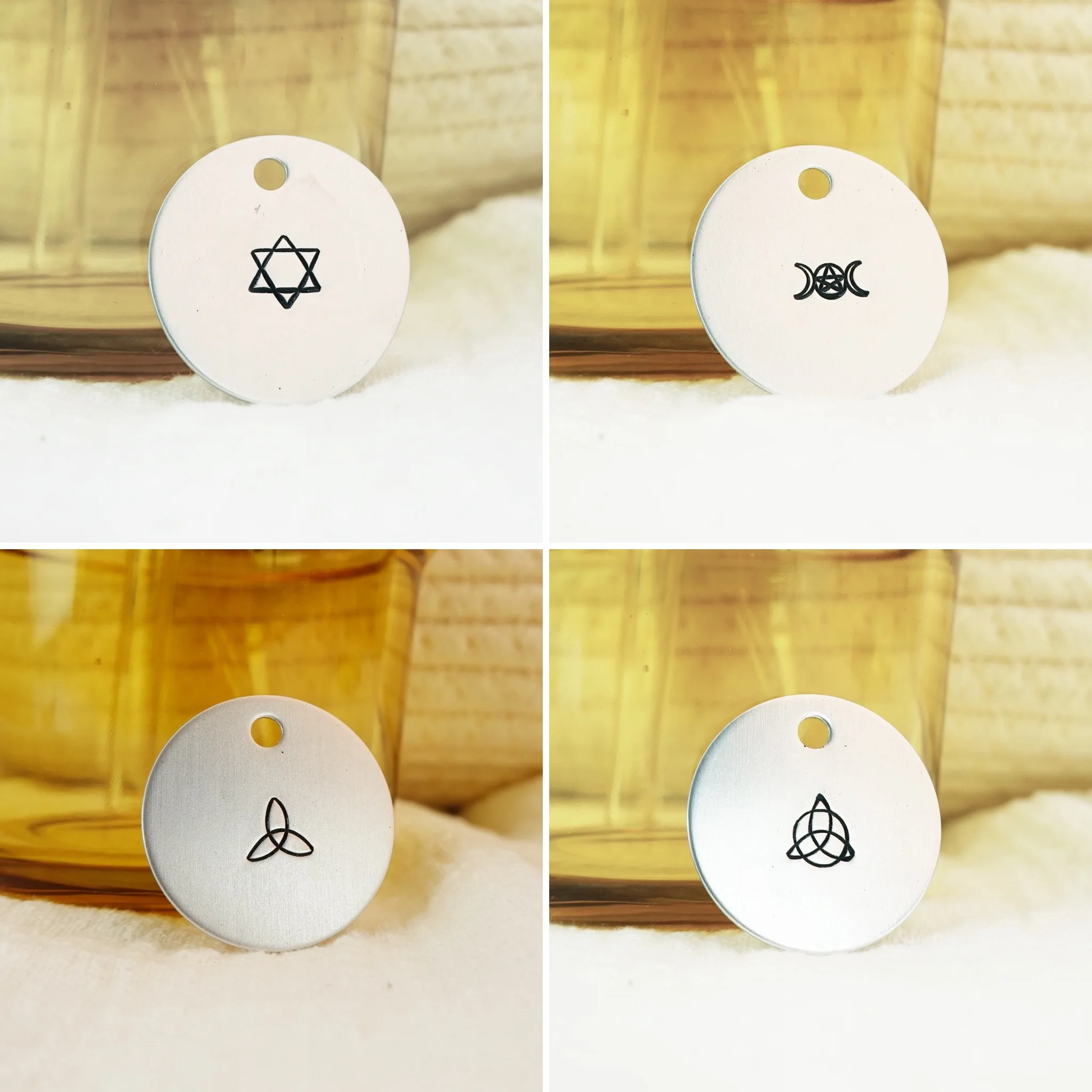 Metal Stamping Jewelry Making Supplies Mystery Marker Metal Design Stamp for Metal, Jewelry (8mm)