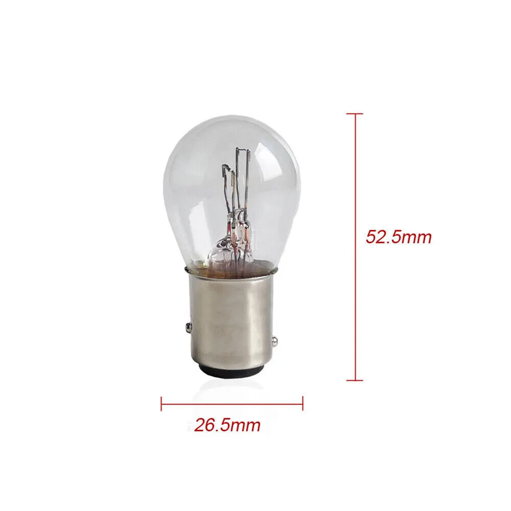 Directional Signal High Mount Stop Interior Dome Bulb Car Transparent White Motorcycle Battery Car Brake Light