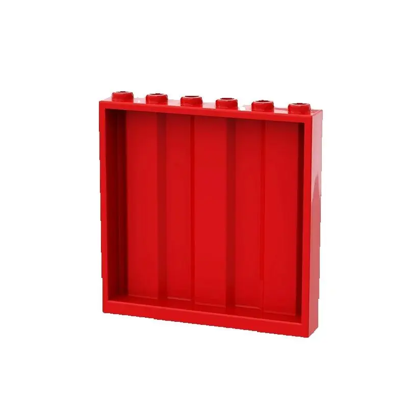 

10 шт. совместимых стеновых блоков MOC 23405 1X6X5, развивающие конструкторы DIY, обучающие креативные пластиковые игрушки