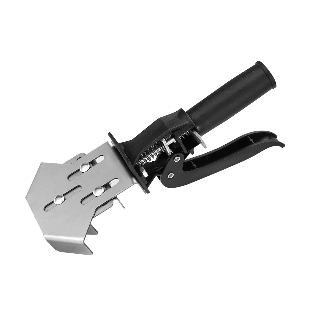 90 Degree Angle Right Angle Corner Clamp Stainless Steel Press Type Handle One Handed PEX Crimping Clamp Quick Fix Mechanism