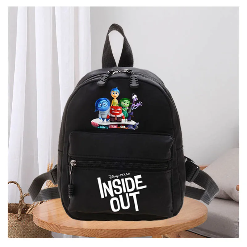 

Disney Inside Out Women Backpack New College Style Cartoon Shoulder Bags Cute Teenage Girls Casual Kawaii Travel Backpacks 2024