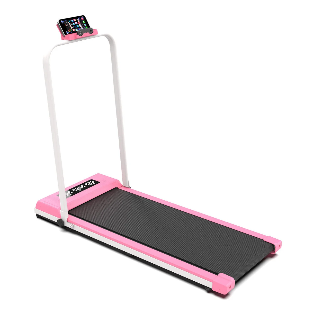 

2-in-1 Ultra Thin Foldable Under Desk Walking Pad Home Office Treadmill 2026