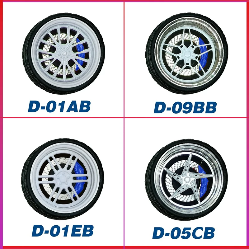 

Модифицированные колеса модели автомобиля 1:64. Синие штангенциркули серии D). Колеса из сплава 10,5 мм. Резиновые шины с подшипниками.