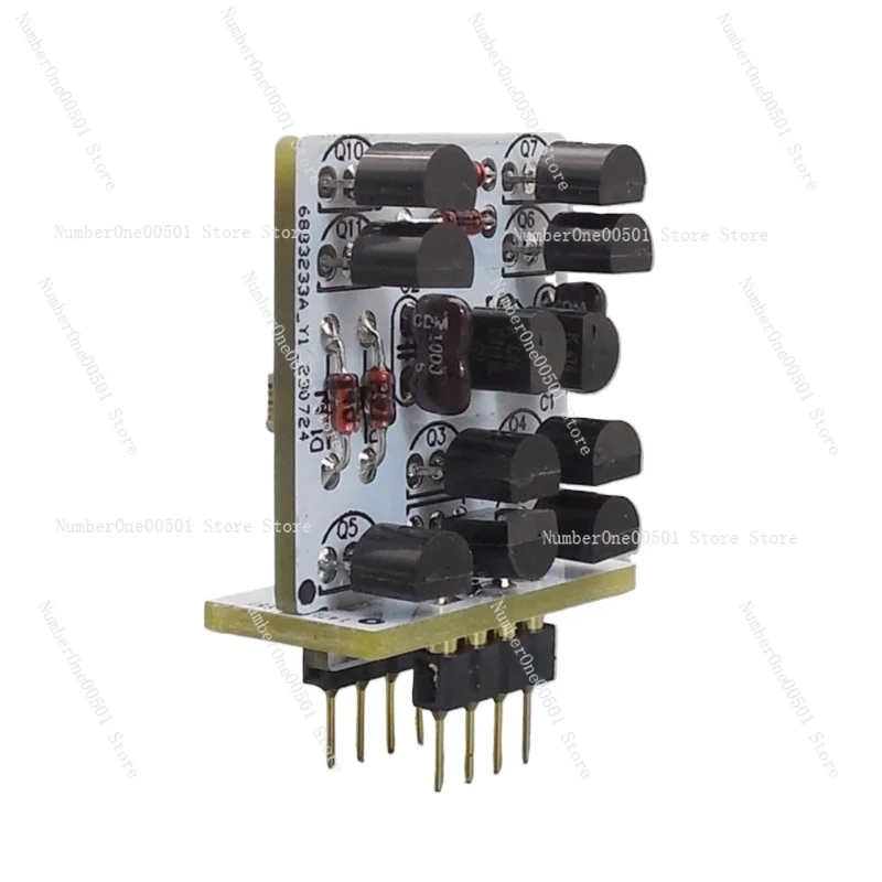 Fever fully discrete op amp module, low noise FET differential input high current output single and double op amp