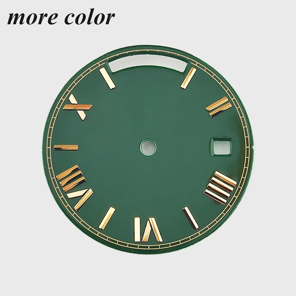 8285 dial 29mm watch dial Roman numerals dial Customizable Logo Sterile Dial suitable for Miyota8285 movement Watch Accessories