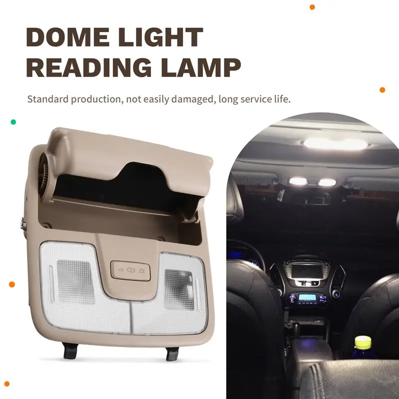 A99F-Front Roof Reading Light Eyeglass Box Map Light Assembly 92800-2S000 928002S000 For Ix35 Dome Light
