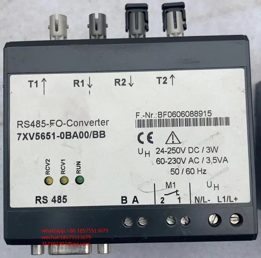 

FOR 7XV5651-0BA00/BB Optical Fiber Converter 1 PIECE