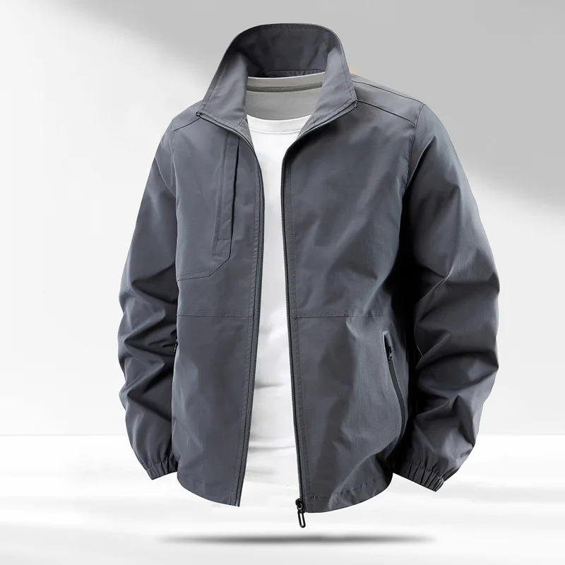 Men's Outdoor Sports Jacket Spring Autumn Comfortable Breathable Wear-Resistant Durable 2025 Style for Active Lifestyle