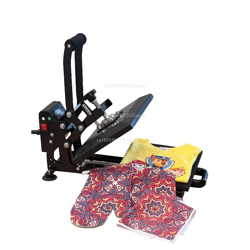 A4 Clamshell Manual Pull-Out Heat Press Machine for T-Shirts, Fabrics & HTV Transfers - view 4