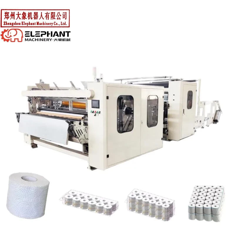 Customized Fully Automatic Tissue Converting Machine Hand Paper Machine Toilet Kitchen Embossed Toilet Paper Rewinding Machine P