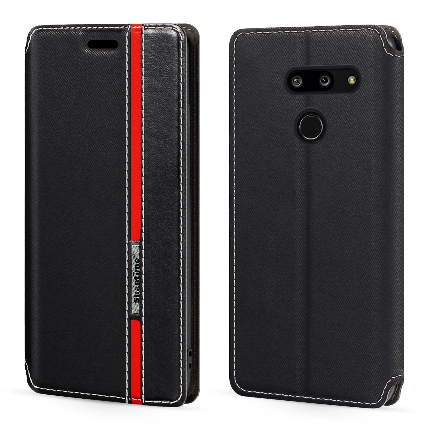 For LG G8 ThinQ Case Fashion Multicolor Magnetic Closure Leather Flip Case Cover with Card Holder For LG G8 ThinQ LM-G820N