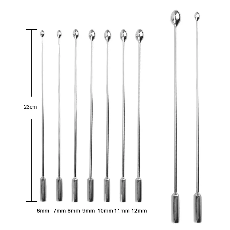 Penis Plug Male Urethral Dilator Metal Catheter Horse Eye Stimulation Sounding Masturbator Adult Products Sex Toys For Men