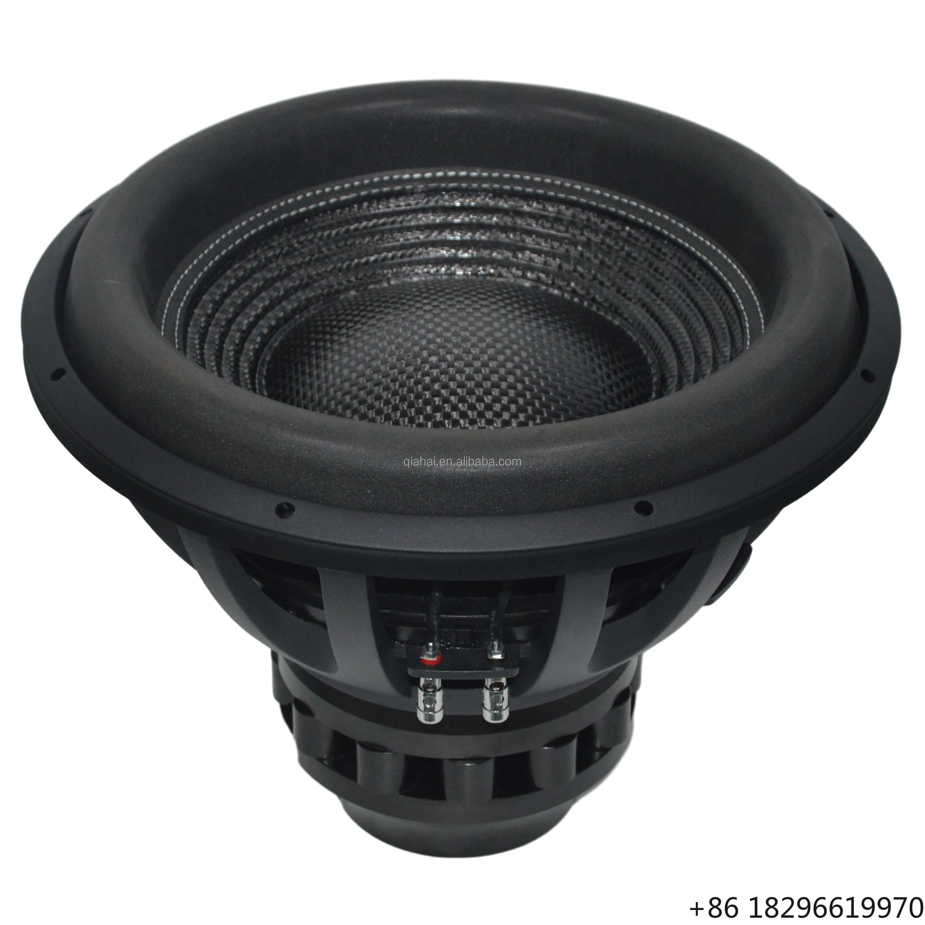 

15 Inch Car Subwoofer 2500W RMS Neodymium Magnet Dual Voice Coil Aluminum Basket High Power Auto Bass Audio Speaker