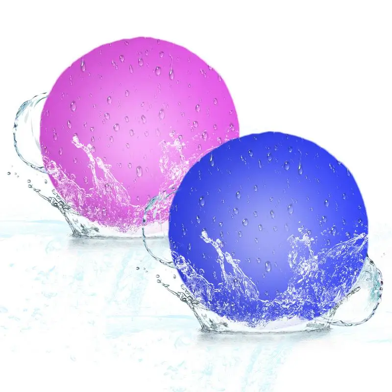 

2pcs LED Pool Lights Colorful Ball-Shaped RGB Ambient Lamp Waterproof Floating Night Lights Solar Powered For Pool Decorations