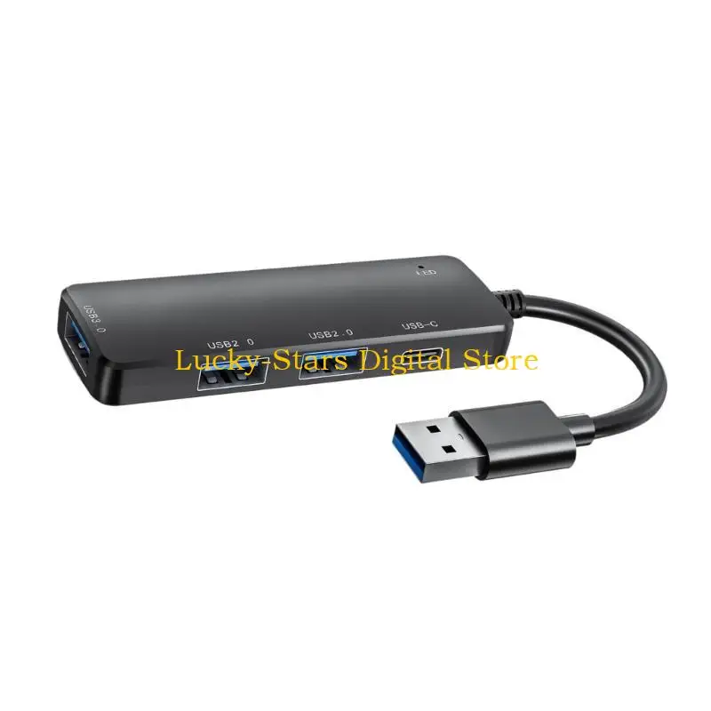 

T3EE 4 Port USB TypeC Docking Station with Power Delivery PD Fast Charging for Laptops and Smartphones