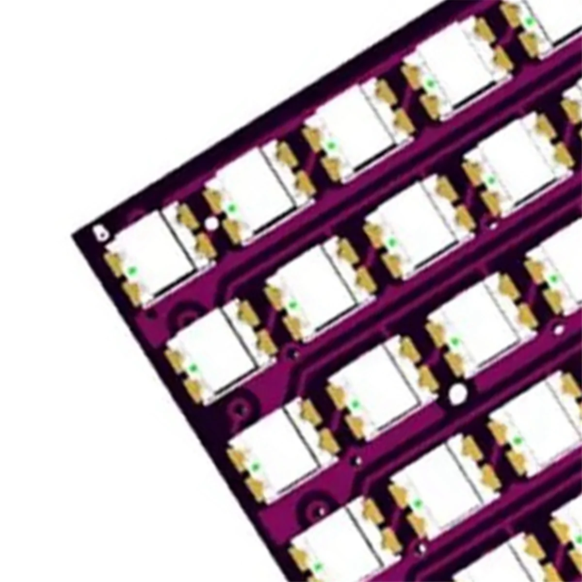 Pantalla de píxeles LED Rgb de 64 bits Dotstar de alta densidad 8X 8,