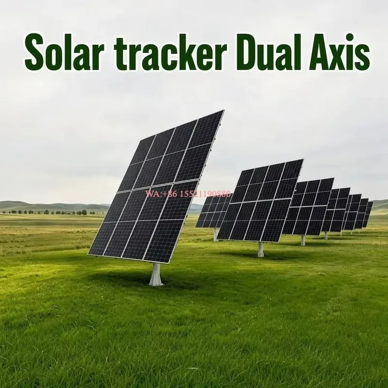wmwmnu for Solar Tracker Dual Axis 15kw 13kw 11kw 10kw 8kw 7kw 6kw 5kw 4kw 2kw Strong Wind and Snow Protection System
