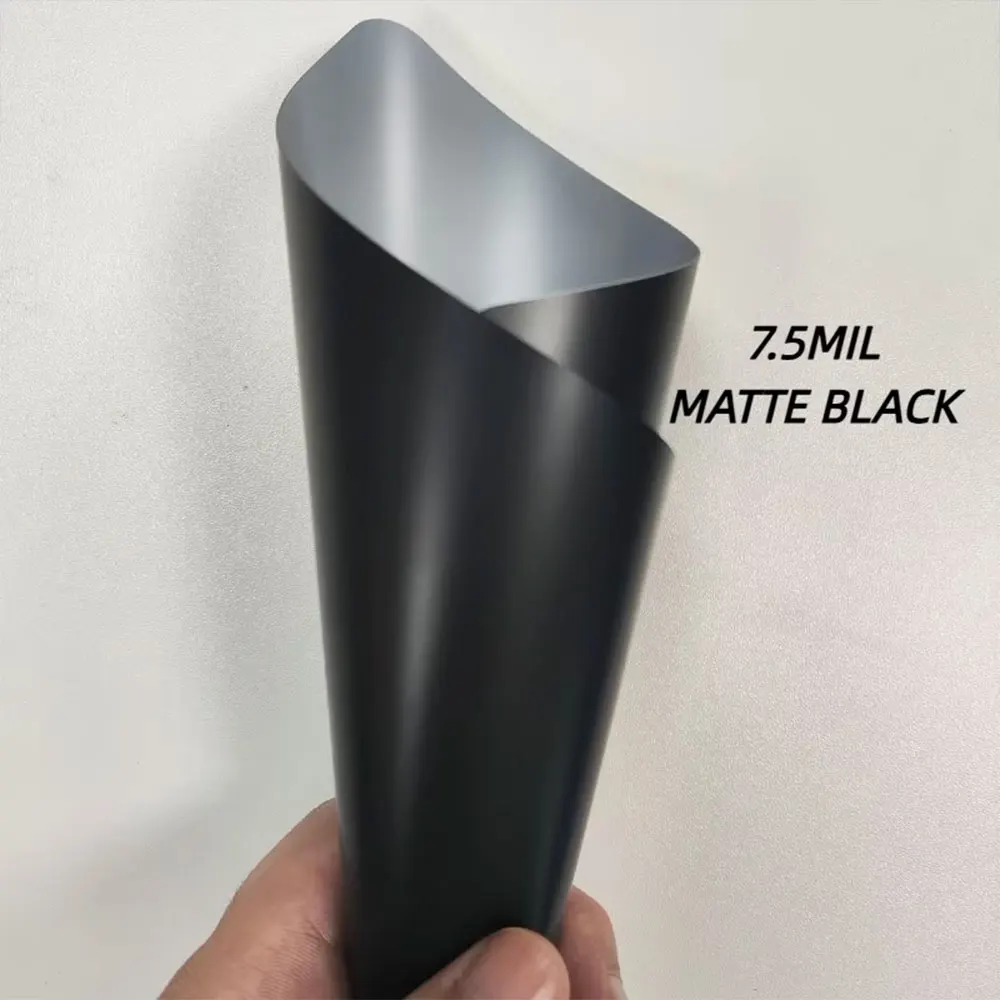 

High Stretchable TPU TPH Best Self Healing Sticker PPF Matte Black Vinyl Car Wrap Film Foil for car Window Trim Console Computer