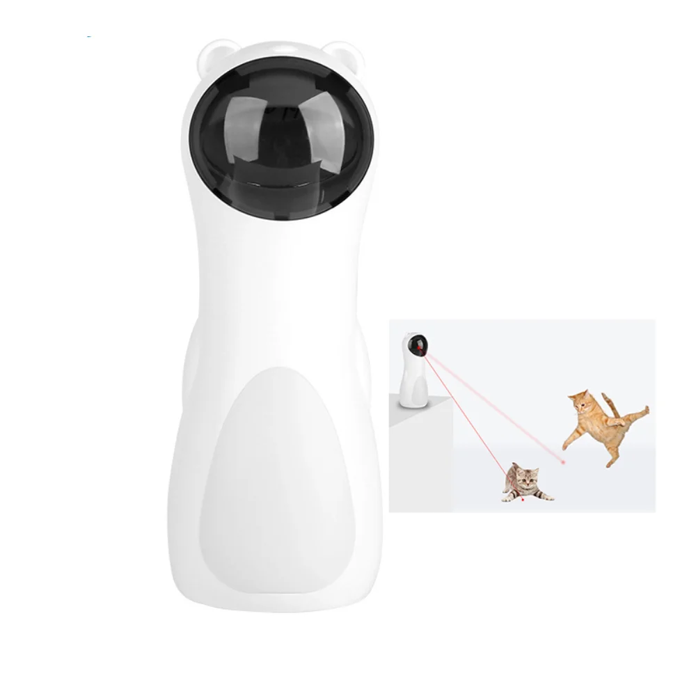 

New Design Smart Interactive Cat Pet Animal Chaser Exercise Laser Light Pointer Domestic Toy