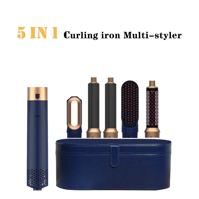 

5 in 1 Hair Dryer Hot Comb Set Professional Curling Iron Hair Straightener Styling Tool For Dyson Airwrap Hair Dryer Household